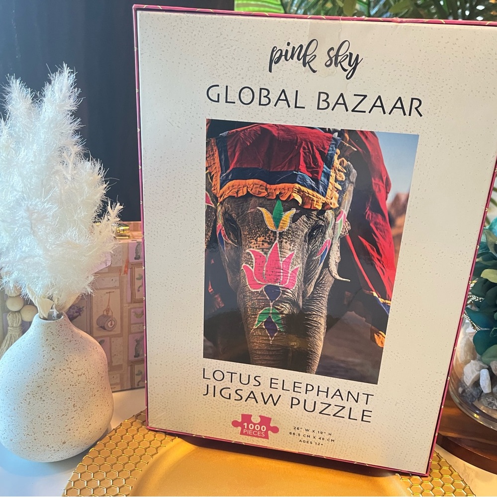 Global Bazaar 1000 Piece Jigsaw Puzzle - Multicolor - Picture 12 of 14